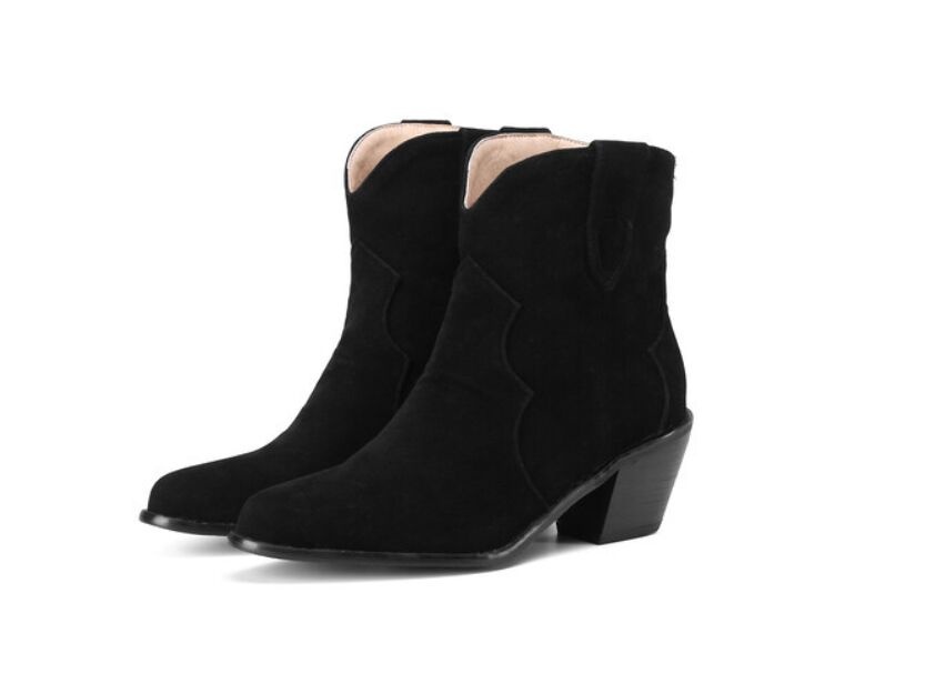 Classic Suede Western Boot