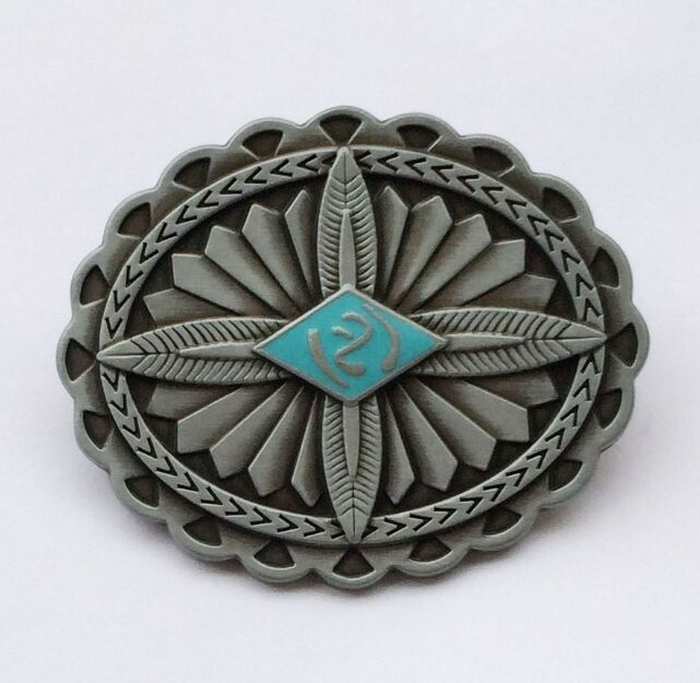 HX168 western buckle