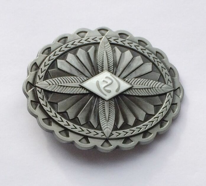 HX168 western buckle