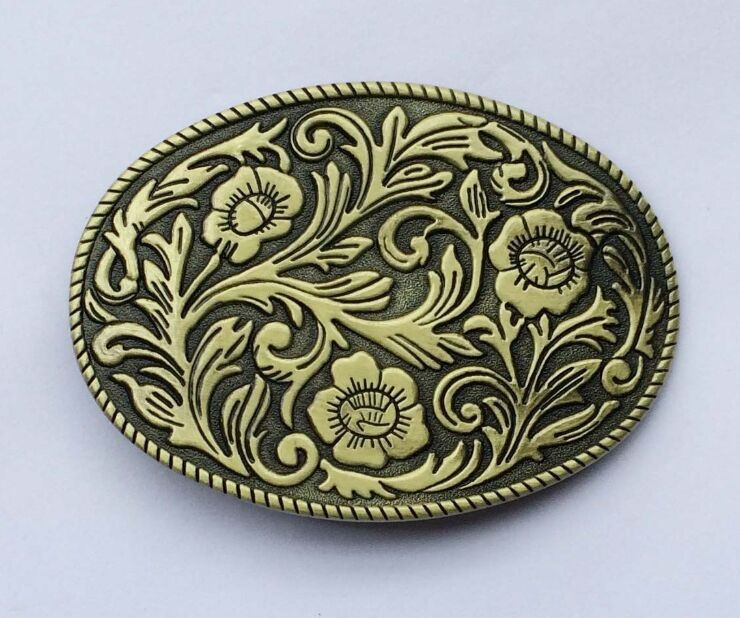 HX417 western buckle