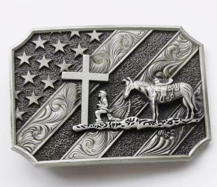 HX459 western buckle
