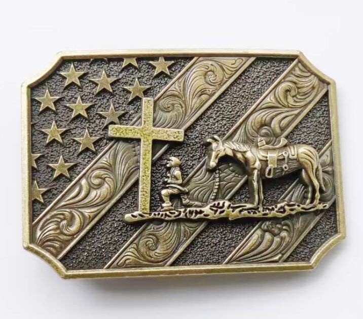 HX459 western buckle