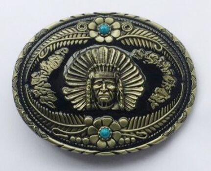 HX489 western buckle