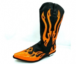 Fiery Flame Western Boot