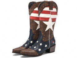 Stars and Stripes Western Boot