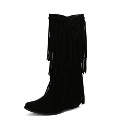 Cascading Fringe Western Boot
