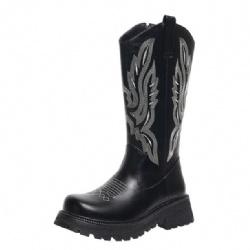 Silver Flame Western Boot