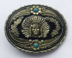 HX489 western buckle
