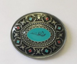 HX614 western buckle