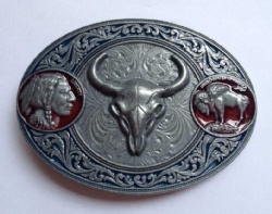 HX678 western buckle