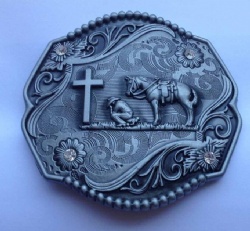 HX718 western buckle