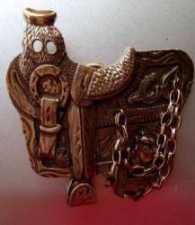 HX723 western buckle