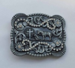 HX744 western buckle